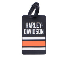 Load image into Gallery viewer, Harley-Davidson Set of 2 Luggage Tags, Sport Stripe Logo