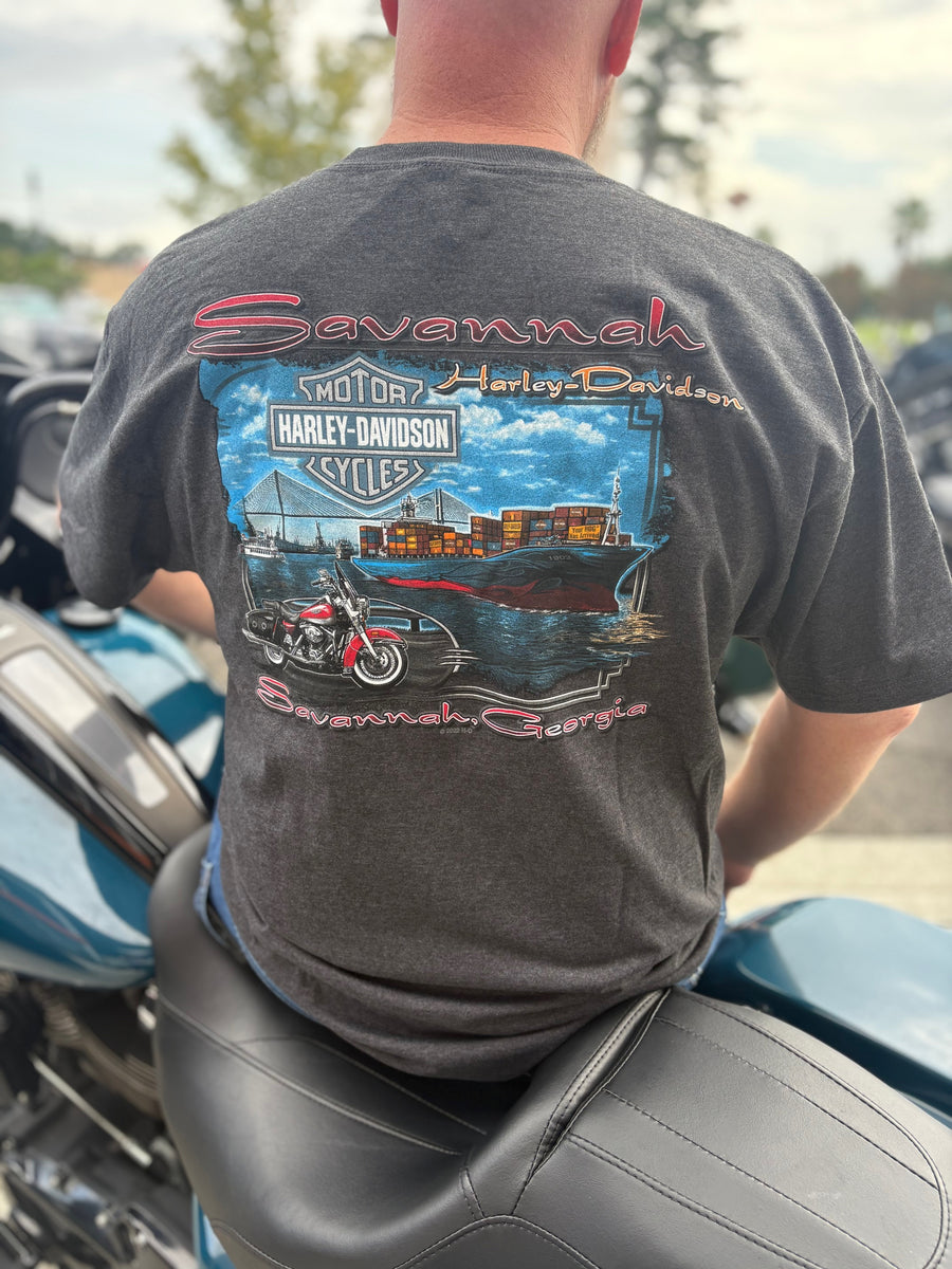Savannah Harley-Davidson custom Harley Workshop Men's T-Shirt