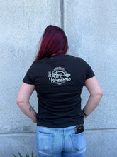 Load image into Gallery viewer, Savannah Harley-Davidson custom Women's Floral Bars t-shirt