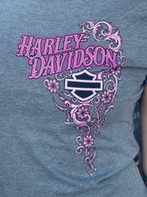 Load image into Gallery viewer, Savannah Harley-Davidson custom Women's Scroll Shine t-shirt