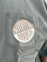 Load image into Gallery viewer, Savannah Harley-Davidson custom Men's Contrast pocket t-shirt