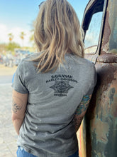 Load image into Gallery viewer, Savannah Harley-Davidson custom Women's FoilFly Vneck t-shirt
