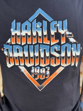 Load image into Gallery viewer, Savannah Harley-Davidson custom Men's Dark Metal t-shirt