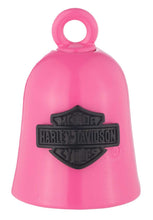Load image into Gallery viewer, Harley-Davidson Black Bar & Shield Logo Ride Bell, Hot Pink