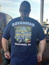 Load image into Gallery viewer, Savannah H-D custom Men's Motto s/s t-shirt
