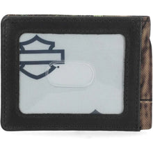 Load image into Gallery viewer, Harley-Davidson x Realtree Men's APG Bi-Fold Front Pocket Wallet, Camo