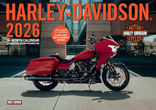 Load image into Gallery viewer, Harley-Davidson 2026 17x12: 16-Month Calendar-2026