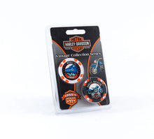 Load image into Gallery viewer, Harley-Davidson Vintage Series 11-1950 Model FL Collectible Poker Chips