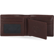 Load image into Gallery viewer, Harley-Davidson Men's Bar & Shield Plate Passcase Leather Bi-Fold Wallet