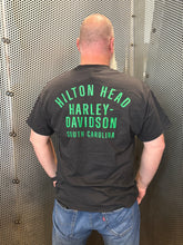 Load image into Gallery viewer, Hilton Head Harley Davidson Mens Shamrock Skull St. Patty's Day Short Sleeve T-Shirt