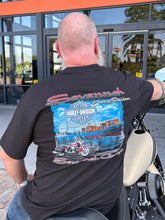 Load image into Gallery viewer, Savannah Harley-Davidson custom Men's Vintage Voltage t-shirt