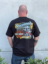 Load image into Gallery viewer, Savannah Harley-Davidson custom Men's HD In The Wind t-shirt