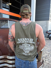 Load image into Gallery viewer, Savannah Harley-Davidson custom Men's HD Engine Badge tank