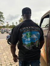 Load image into Gallery viewer, Savannah Harley-Davidson custom Men's Wolf Warrior tee