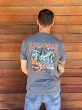Load image into Gallery viewer, Savannah Harley-Davidson on River Street custom Men's Grey Bonaventure t-shirt