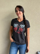 Load image into Gallery viewer, Hilton Head Harley-Davidson custom Women's Forever Wild V-neck t-shirt