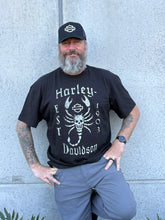 Load image into Gallery viewer, Savannah Harley-Davidson custom Men's Ol' Scorpion t-shirt