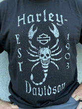 Load image into Gallery viewer, Savannah Harley-Davidson custom Men's Ol' Scorpion t-shirt