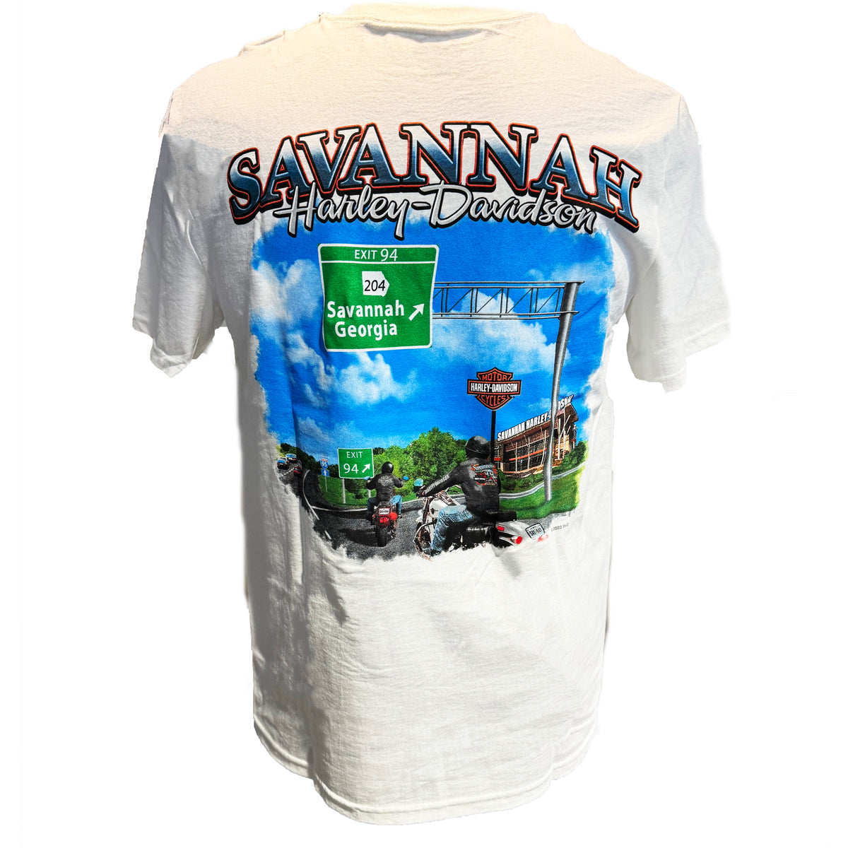 Harley-Davidson SAVANNAH LS Tシャツ Savannah Harley-Davidson Legendary MC Men's T-Shirt