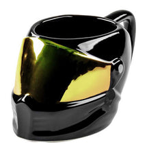 Load image into Gallery viewer, Harley-Davidson 24 oz. Sculpted Helmet Ceramic Coffee Mug, Gloss Black