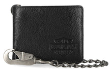 Load image into Gallery viewer, Harley-Davidson Men's Bar & Shield Core Pebble Biker Chain Bi-Fold Wallet