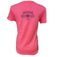 Load image into Gallery viewer, Savannah Harley-Davidson Ladies Tail Across V-Neck T-Shirt