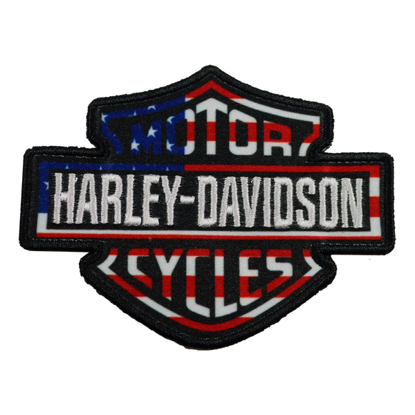 Harley-Davidson American RWB B&S Logo 3.5