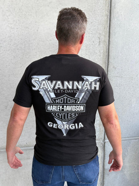 Savannah Harley-Davidson Milwaukee 8 Speed Men's T-shirt