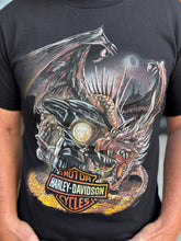 Load image into Gallery viewer, Harley-Davidson Men&#39;s Dragon Fire Black Short Sleeve T-Shirt
