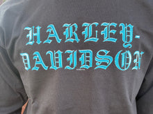 Load image into Gallery viewer, Savannah Harley-Davidson custom Men&#39;s H-D Blue Chrome long sleeve t-shirt
