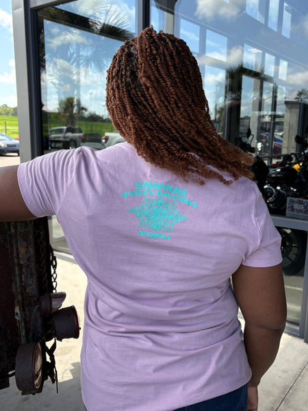 Savannah Harley-Davidson custom Women's H-D Faded Throwback t-shirt