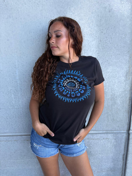 Savannah Harley-Davidson Sunburst Women's Crew Neck t-Shirt
