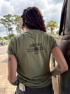 Savannah Harley-Davidson custom Women's HD Born To Be Free t-shirt