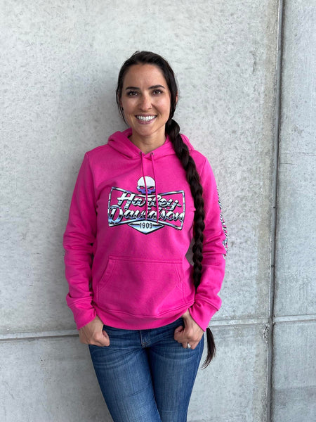 Savannah Harley-Davidson custom Women's Willie Chrome pullover
