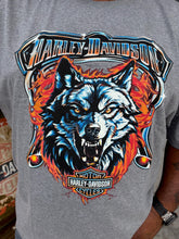 Load image into Gallery viewer, Savannah Harley-Davidson custom Men&#39;s Growl Flame t-shirt
