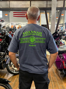 Savannah Harley-Davidson custom Men's Bolted T-Shirt