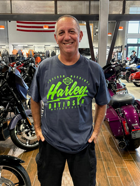 Savannah Harley-Davidson custom Men's Bolted T-Shirt