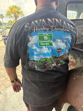 Load image into Gallery viewer, Savannah Harley-Davidson H-D Electrified Men&#39;s custom t-shirt
