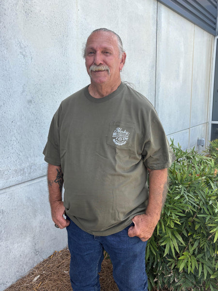 Savannah Harley-Davidson custom Men's Harley Strike pocket tee