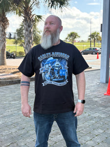 Harley-Davidson Savannah Tシャツ XL Savannah Harley-Davidson custom Men's Freedom Trike t-shirt