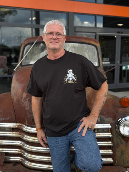 Savannah Harley-Davidson Men's custom H-D Evo Reaper t-shirt