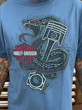 Load image into Gallery viewer, Savannah Harley-Davidson custom Men's HD Hiss Piston t-shirt
