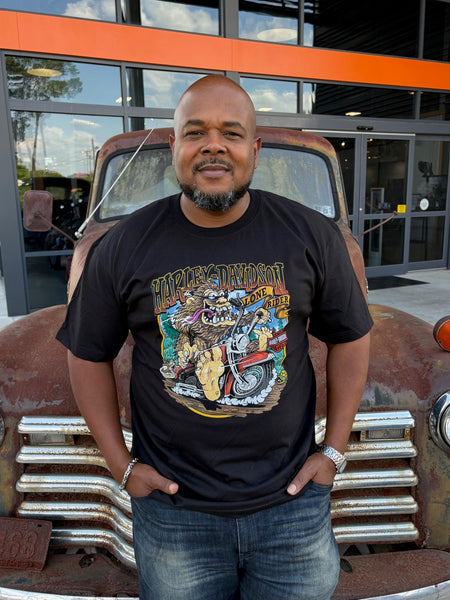 Savannah Harley-Davidson custom Men's Squatchy t-shirt