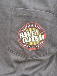 Savannah Harley-Davidson custom Men's H-D Superior pocket tee