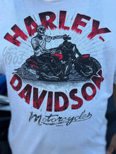 Load image into Gallery viewer, Savannah Harley-Davidson custom men's HD Skeleton Rider t-shirt
