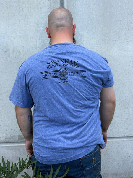 Savannah Harley-Davidson custom Men's World's Finest Eagle t-shirt