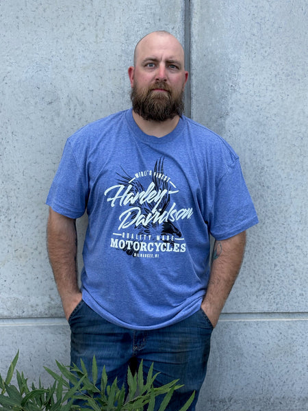 Savannah Harley-Davidson custom Men's World's Finest Eagle t-shirt