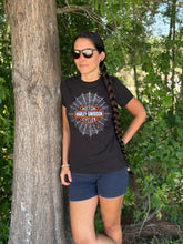 Load image into Gallery viewer, Hilton Head Harley-Davidson custom Women's Spinning Webs t-shirt
