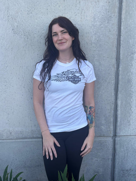 Savannah Harley-Davidson custom Women's Genuine t-shirt