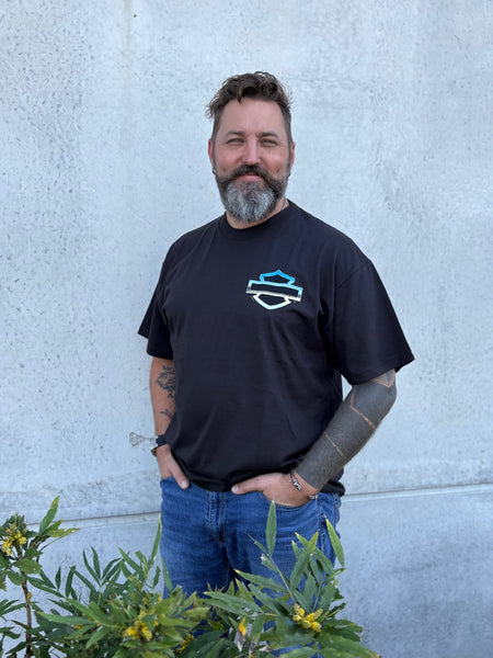 Savannah Harley-Davidson custom Men's HD Chrome LC t-shirt